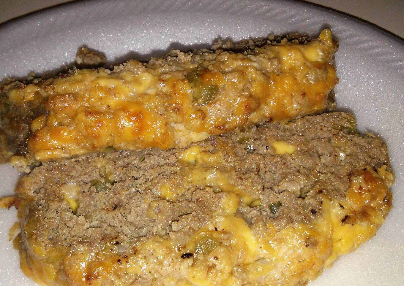 Izzy meatloaf with jalapeno and cedar wood