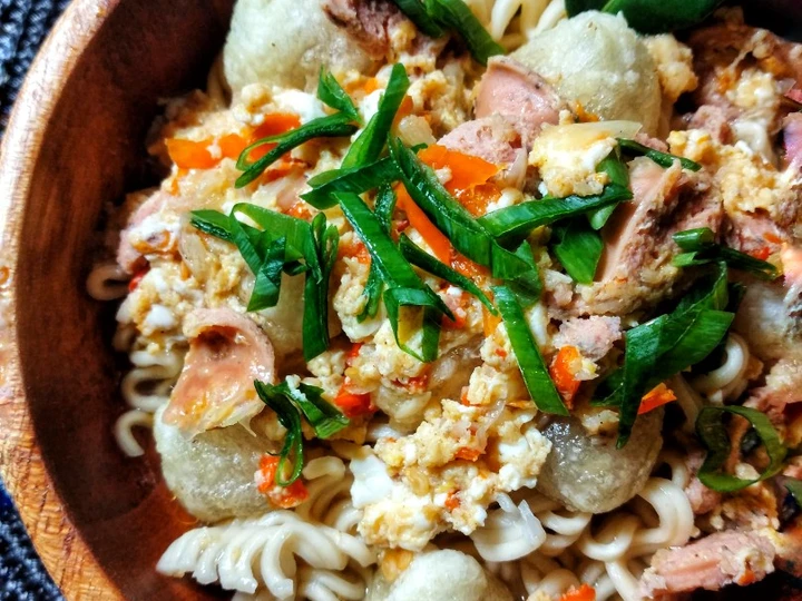 Cara Mudah Menyiapkan Resep Mie Cireng Seblak Siram Kuah yang Lezat Sekali Anti Ribet, Uenak Banget