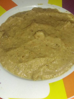 Una foto de Paté de berenjena y tomate