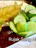 RUJAK _ Garnish NAGA🐲🥒😂_Edisi Bahan Sangat Terbatas😂