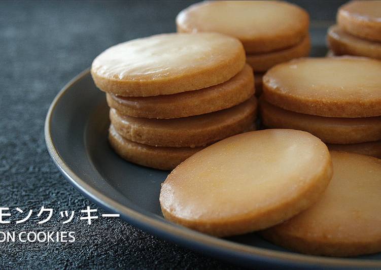 Recipe of Super Quick Homemade Lemon Cookies (Glazed Lemon Butter Cookies) ★Recipe Video★