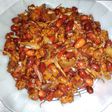 Orek tempe teri kacang
