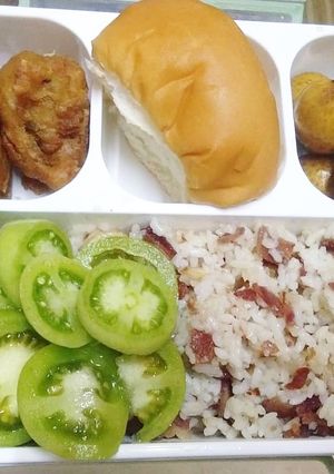 Foto resep Nasi goreng sosis HAM (bekel pak suami)