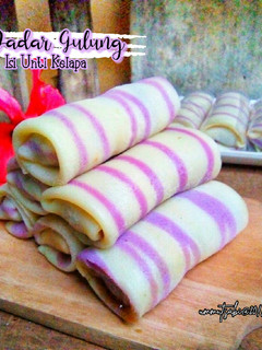Foto resep Dadar Gulung Isi Unti Kelapa