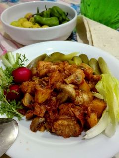 عکسی از دستور خوراک سینه مرغ و قارچ