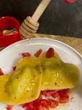 Cuori al miele di tartufo e ricotta