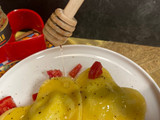 Cuori al miele di tartufo e ricotta