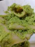 40🧑🏻‍🍳 paccheri al pesto di piselli e merluzzo