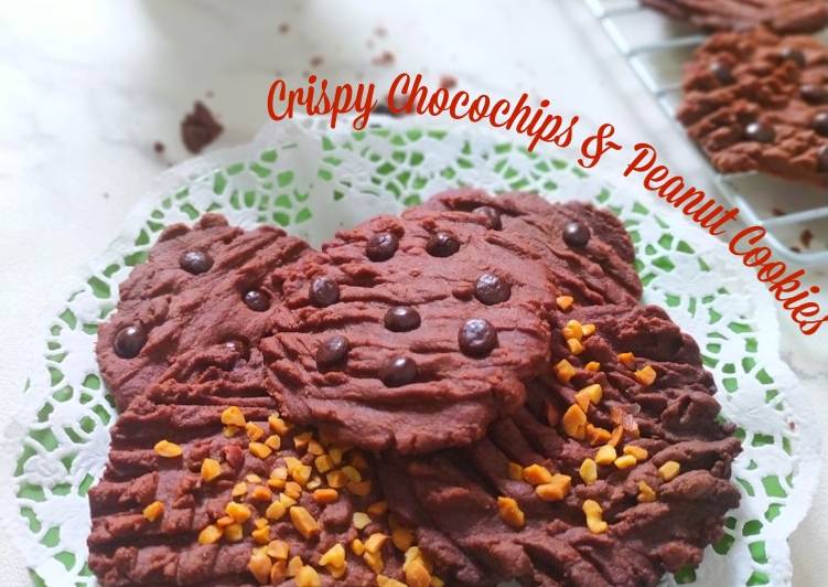 Crispy Chocochips & Peanut Cookies