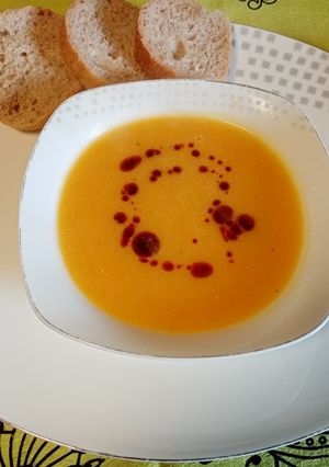 O poză a rețetei Supă de dovleac.