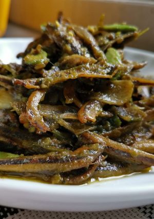 Foto resep Tumis Teri Pete Cabe Ijo