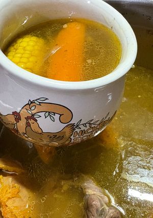 Una foto de 🍠🥕Sopa de verduras 🌽 🥔