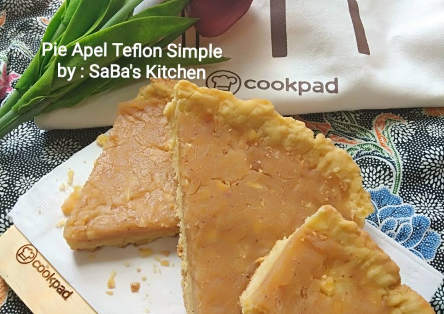 Resep 70. Pie Apel Teflon Simple oleh SaBa's Kitchen Cookpad