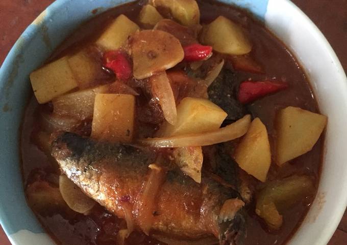 Resep Kentang sarden Anti Gagal