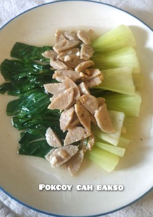 Foto resep Pokcoy Cah Bakso