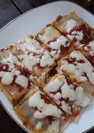 عکسی از دستور لازانیا تابه ای 😀😍