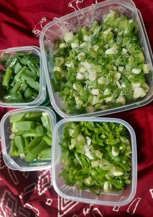 Foto resep Tips Agar Daun Bawang Awet