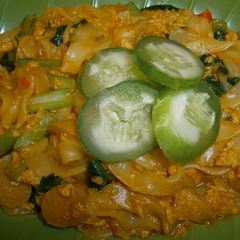 A picture of Kwetiau Goreng (Fried Rice-flat Noodle) - Indonesia.