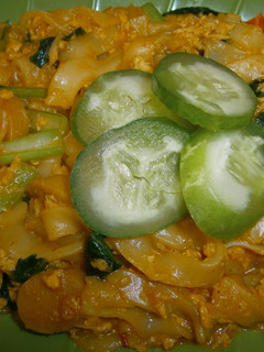 A picture of Kwetiau Goreng (Fried Rice-flat Noodle) - Indonesia.