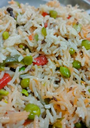A picture of Vegetable Dum Pulao.
