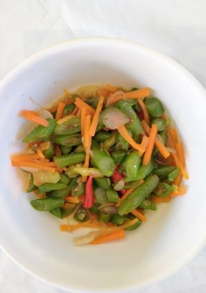Foto resep Tumis buncis wortel