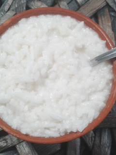 Una foto de Arroz con leche de coco sin azúcar