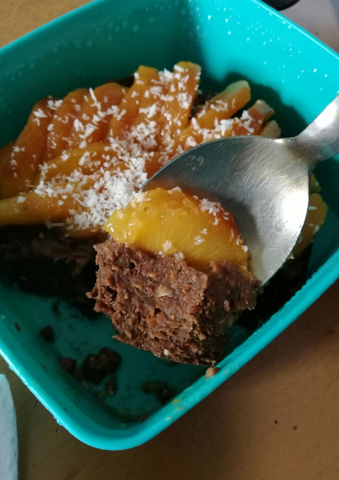 Una foto de Budín de avena y ciruelas (en microondas) DMA/F3