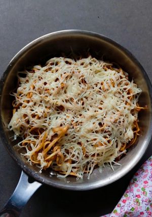 Foto resep Mi Panggang Mozzarella