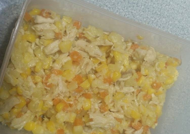 Cara termudah untuk Cepat saat makan malamRagout ayam sayur (isian pastel or risoles)