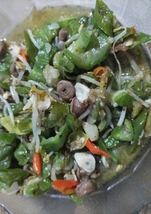 Foto resep Oseng Oyong Cabe Ijo (gambas)