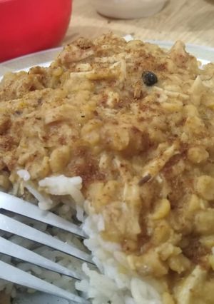 A picture of Daal Chawal.