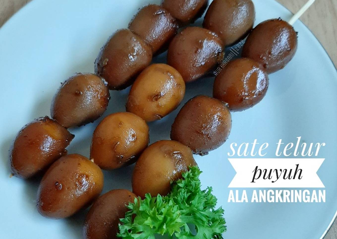 363. Sate Telur Puyuh ala Angkringan