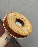 Bizcochuelo marmolado de avena