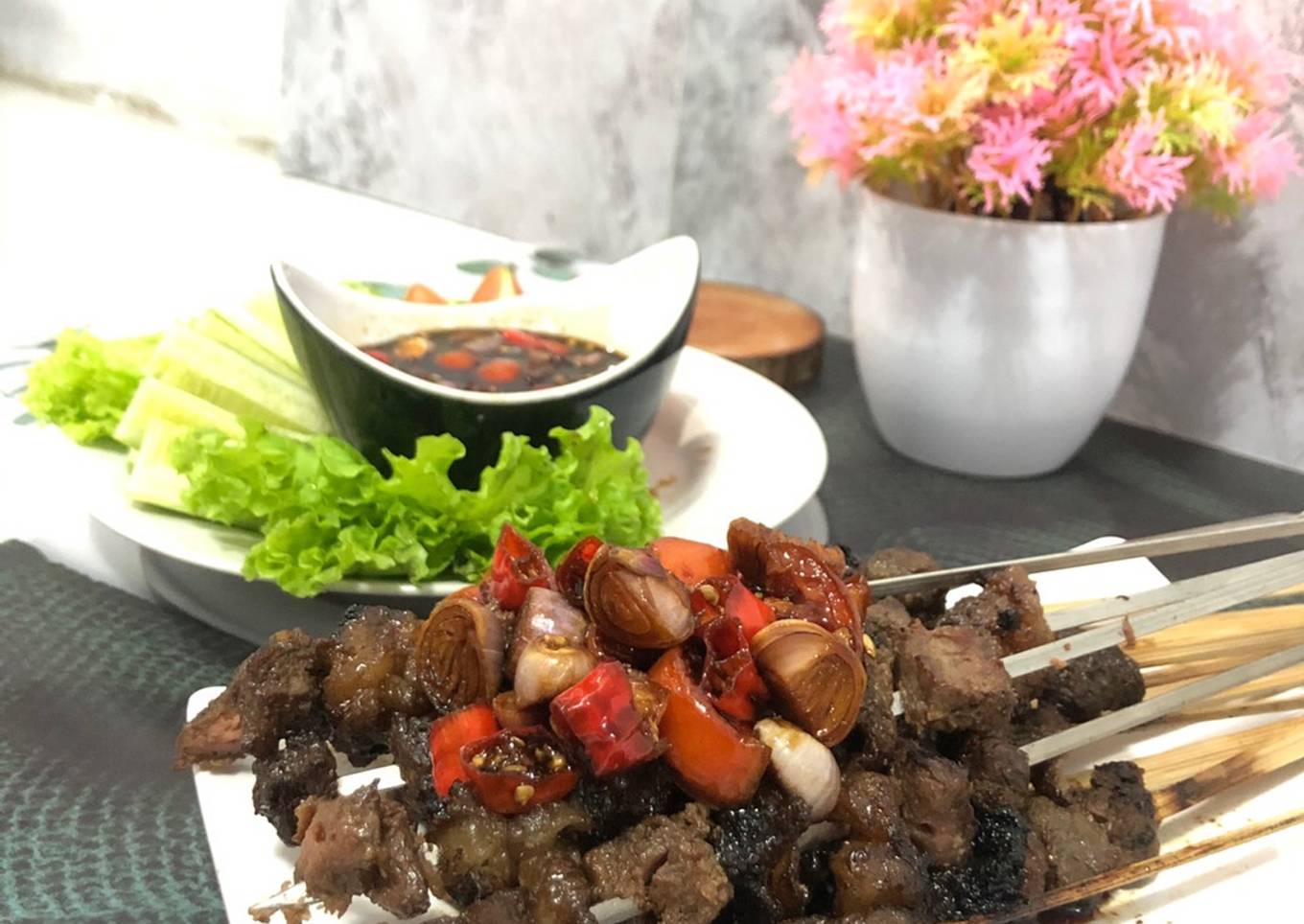 439. Sate Maranggi Trik Metode Memotong ala Chef Devina #SemuaAdhadiCookpad
