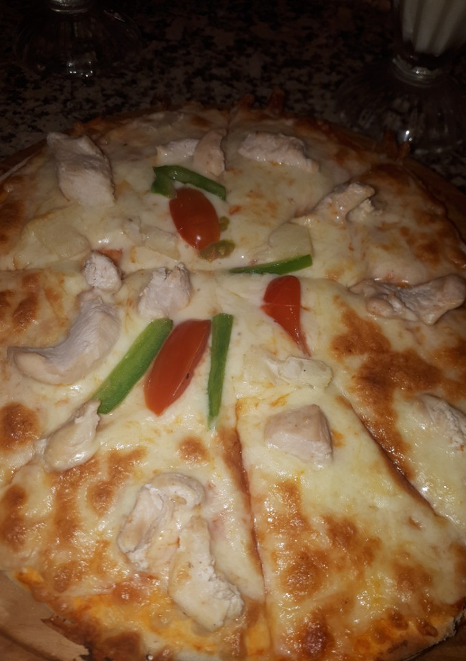Pizza me sauki ainihin hoton girkin