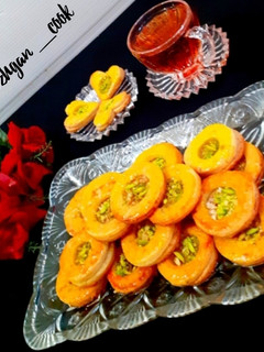 عکسی از دستور بیسکویت چشم گاو 😋😍 Bull's Eye Biscuits