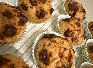 Foto de Muffin com pepitas de chocolate