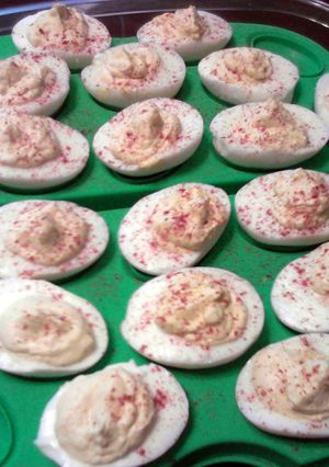 A picture of Deviled Eggs.