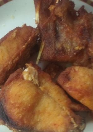 A picture of Rohu fry.