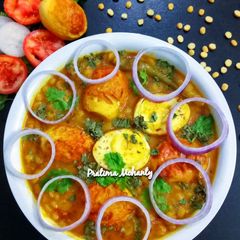 A picture of Chana Dal Egg Masala.