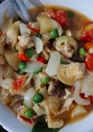 Foto resep Kikil asam pedas
