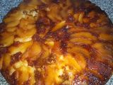 Tarta de pera invertida