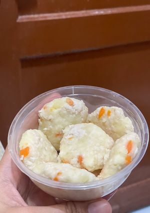 Foto resep Finger food mpasi 8 bulan + perkedel ayam keju