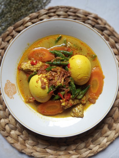 Foto resep Sayur Kacang Tempe Telur