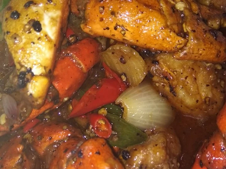 Langkah Mudah untuk Membikin Resep Kepiting saus Lada Hitam yang Bikin Ngiler Anti Ribet, Lezat Sekali