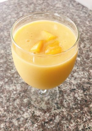 A picture of Mango Milk Smoothie.