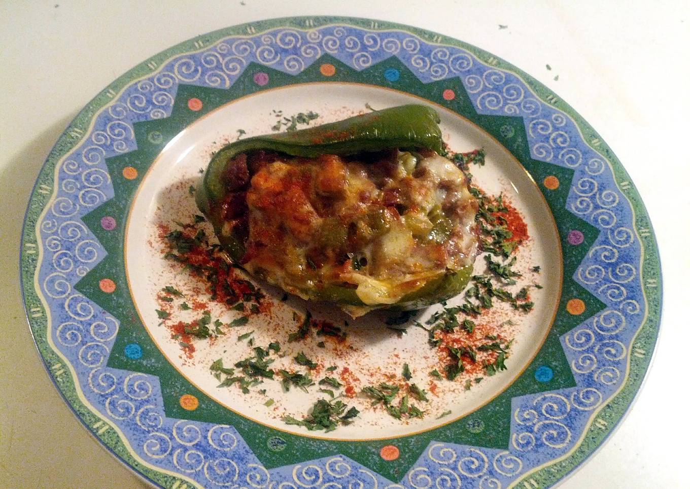 Philly Cheese Steak Stuffed Peppers