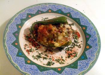 How to Recipe Yummy Philly Cheese Steak Stuffed Peppers