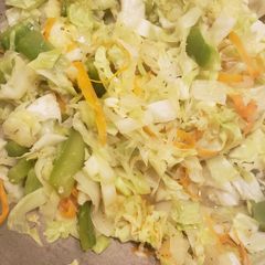 A picture of Jamaican Style Cabbage.