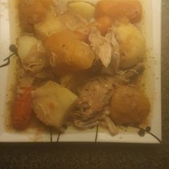 A picture of Chicken Legs Herb Stew.